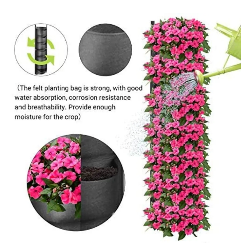 Vertical Hanging Garden Planter Flowerpots
