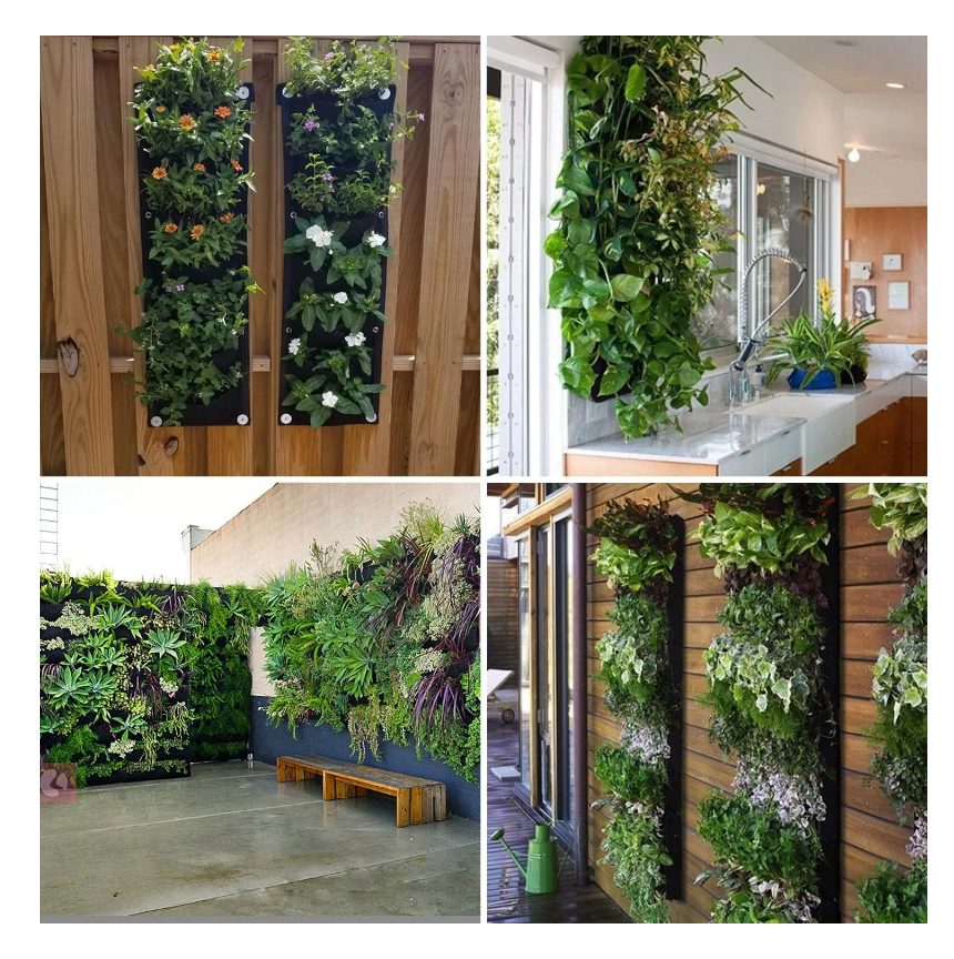 Vertical Hanging Garden Planter Flowerpots